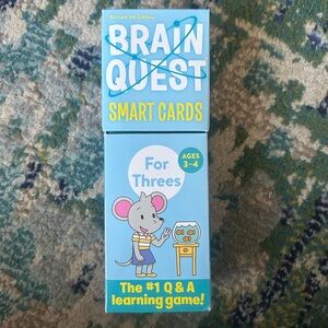 Brain Quest Smart Cards for Ages 3-4